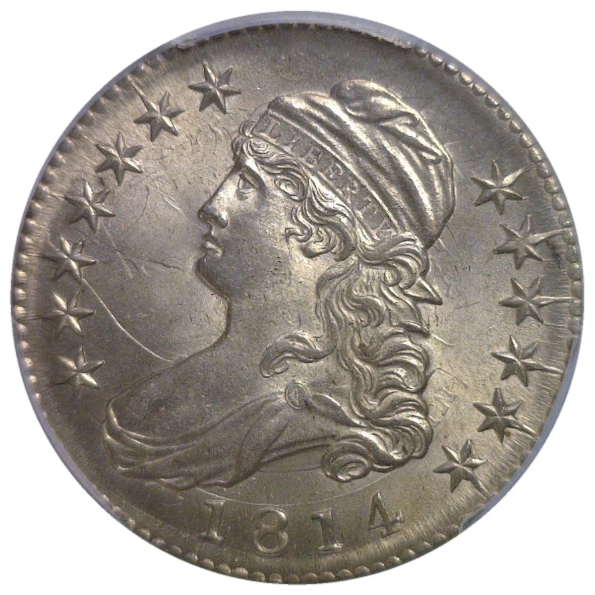 1814-50c-Capped-Bust-Half-Dollar-#2---Overton-109,-R2